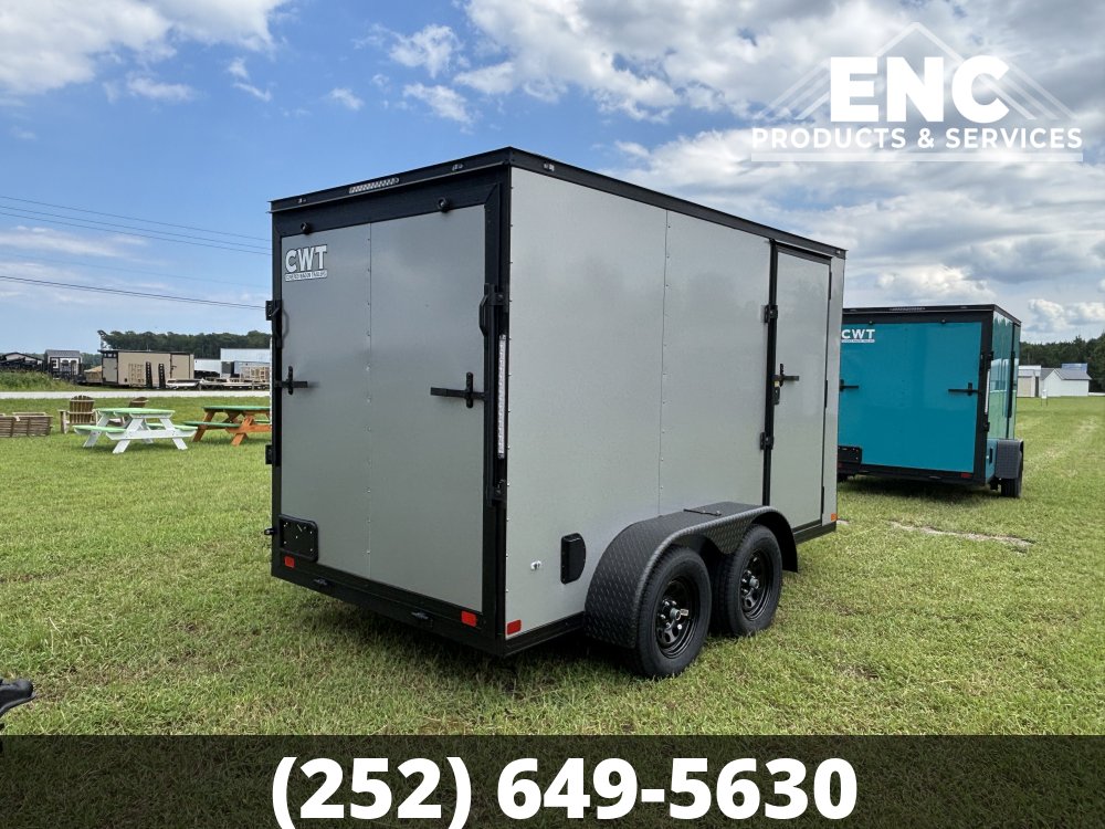 6x12 Covered Wagon Enclosed Cargo