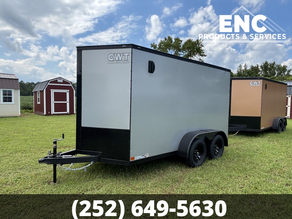6x12 Covered Wagon Enclosed Cargo