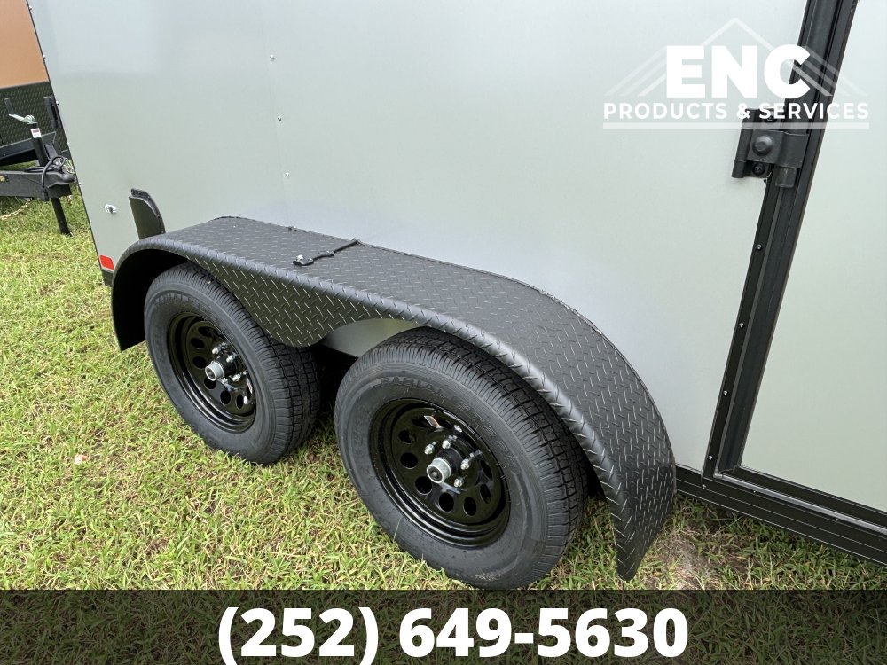 6x12 Covered Wagon Enclosed Cargo