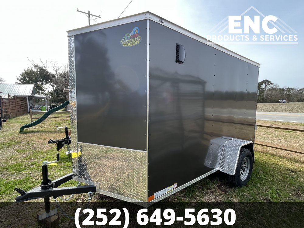 6x10 Covered Wagon Trailers Enclosed Cargo