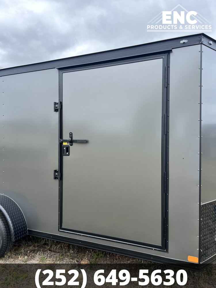 7x16 Covered Wagon Enclosed Cargo