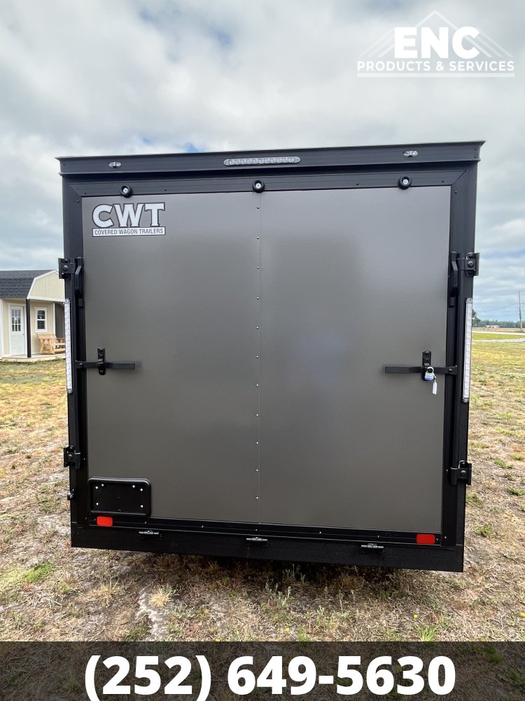 7x16 Covered Wagon Enclosed Cargo