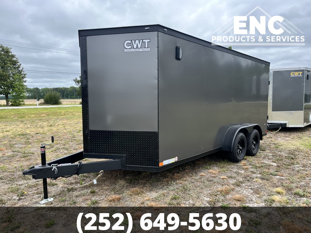 7x16 Covered Wagon Enclosed Cargo