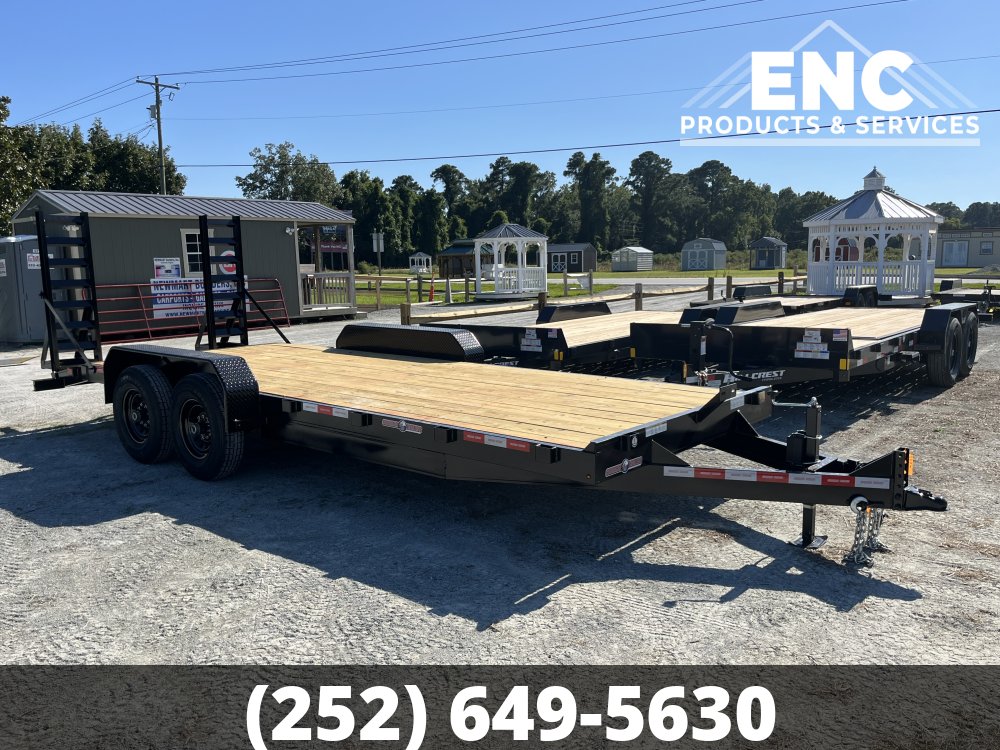 7x20 Currahee Trailers Tilt Deck / Equipment