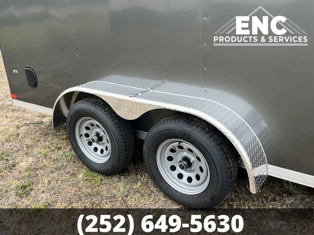 7x16 Covered Wagon Enclosed Cargo