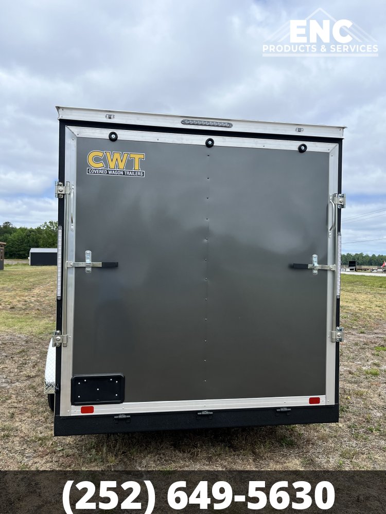 7x16 Covered Wagon Enclosed Cargo