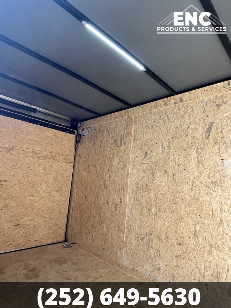 6x12 Covered Wagon Enclosed Cargo