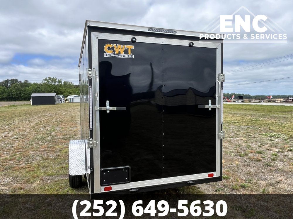 6x12 Covered Wagon Enclosed Cargo