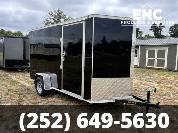 6x12 Covered Wagon Enclosed Cargo