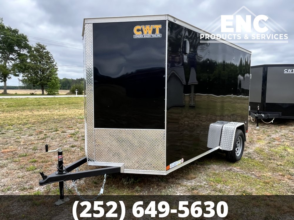 6x12 Covered Wagon Enclosed Cargo