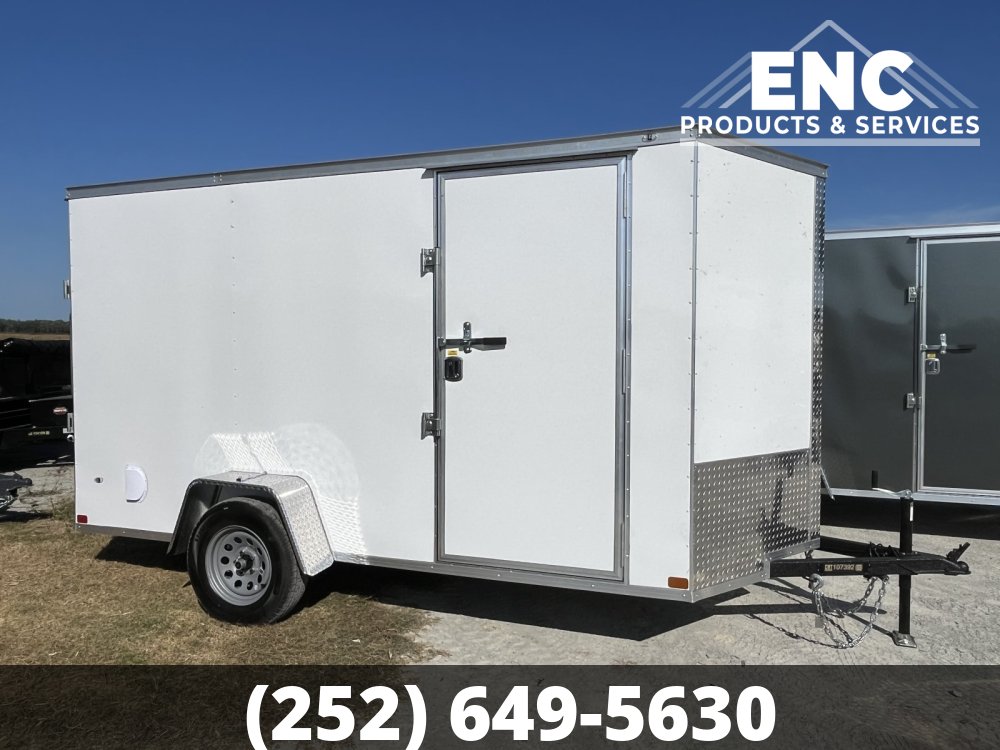 6x12 Covered Wagon Enclosed Cargo
