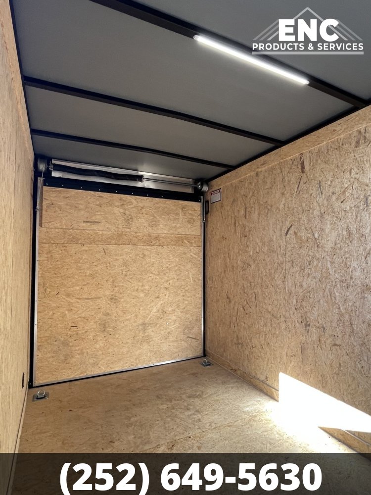 6x12 Covered Wagon Enclosed Cargo