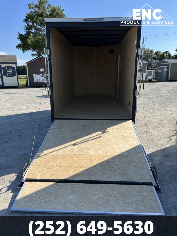 6x12 Covered Wagon Enclosed Cargo
