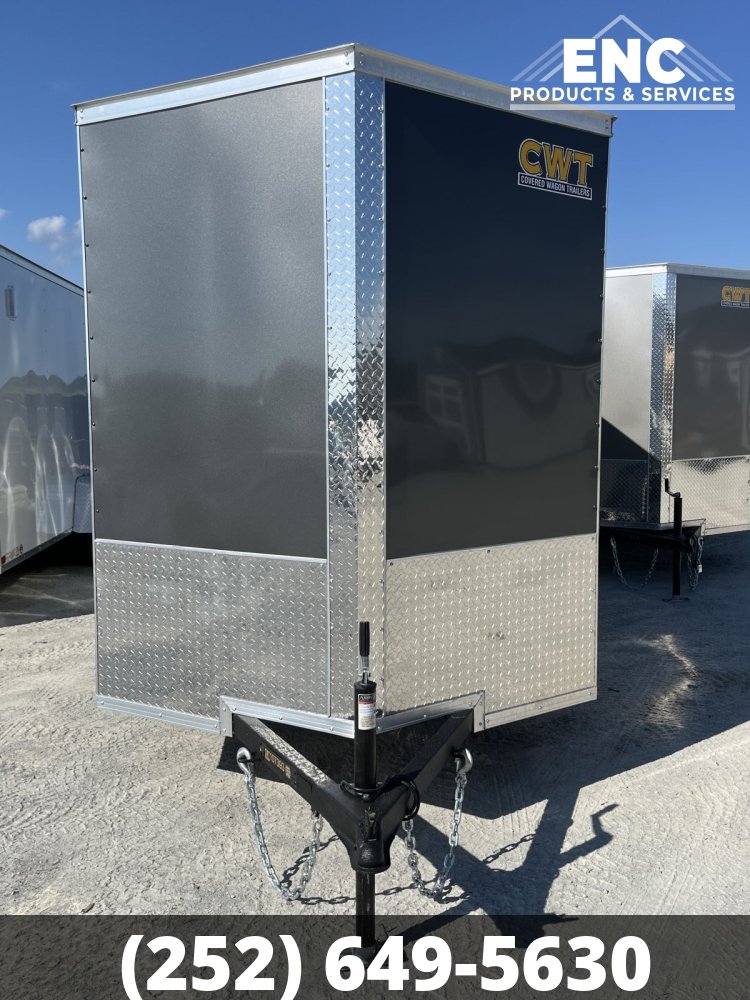 6x12 Covered Wagon Enclosed Cargo