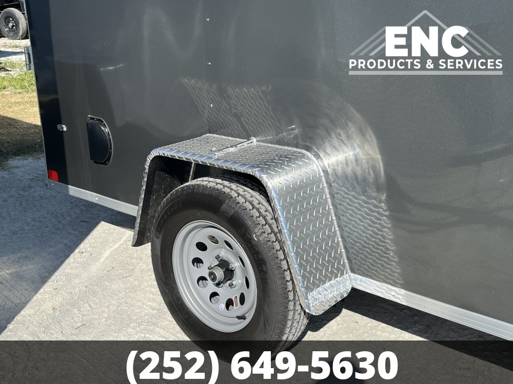 6x12 Covered Wagon Trailers Enclosed Cargo