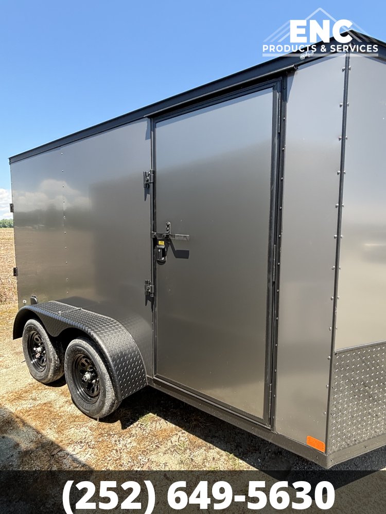 6x12 Covered Wagon Enclosed Cargo