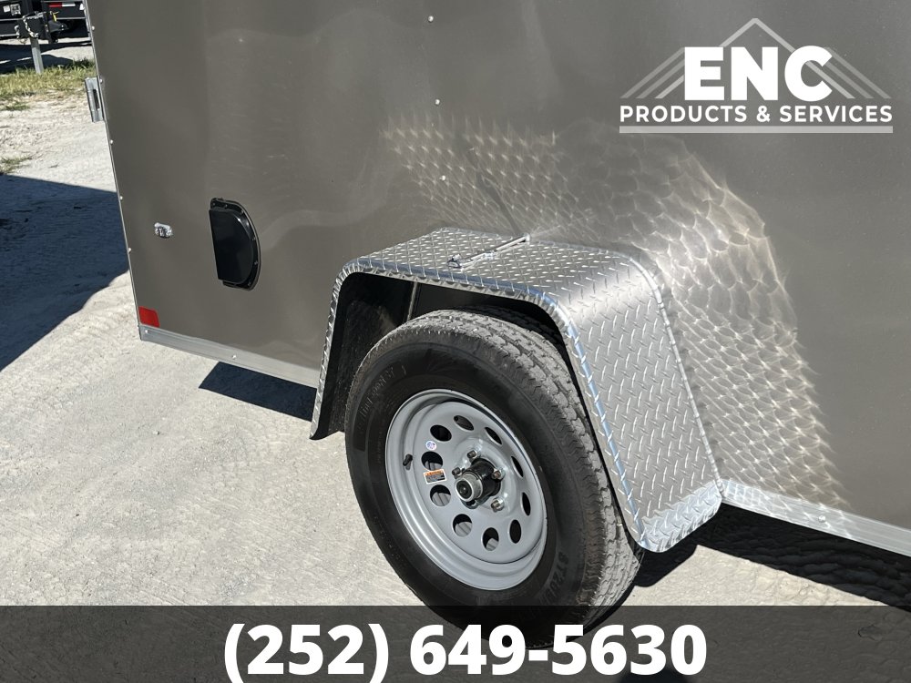 6x12 Covered Wagon Trailers Enclosed Cargo Trailer