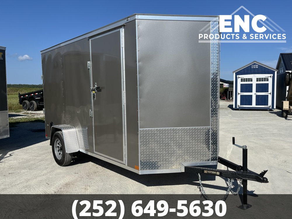 6x12 Covered Wagon Trailers Enclosed Cargo Trailer