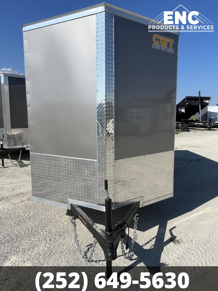 6x12 Covered Wagon Trailers Enclosed Cargo Trailer