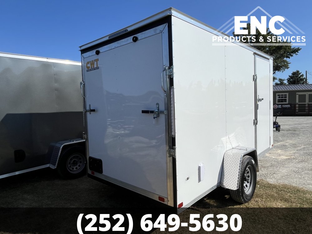 6x12 Covered Wagon Trailers Enclosed Cargo
