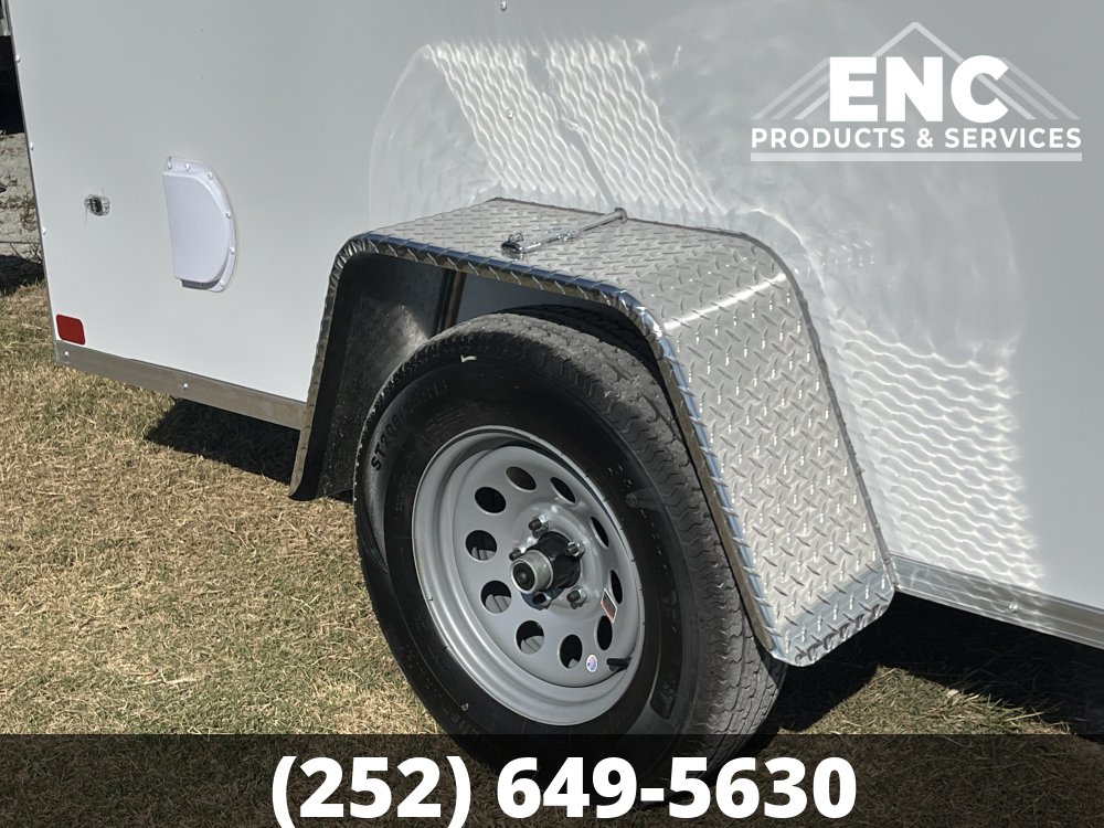 6x12 Covered Wagon Trailers Enclosed Cargo