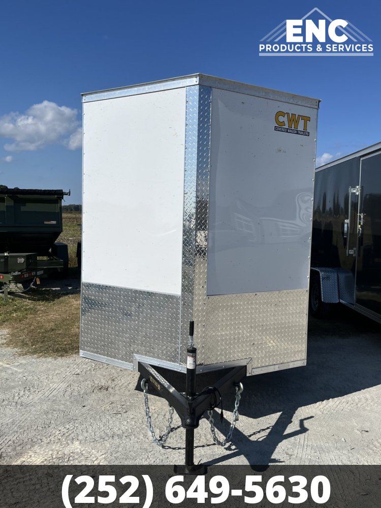 6x12 Covered Wagon Trailers Enclosed Cargo