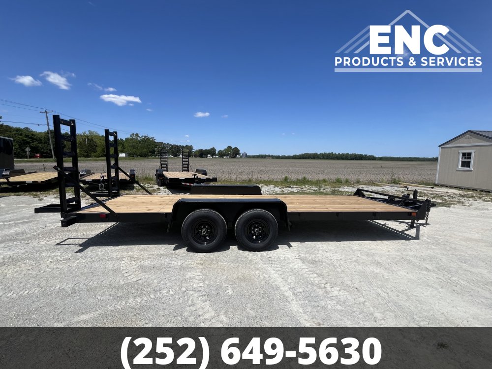 7x20 Currahee Trailers Tilt Deck / Equipment