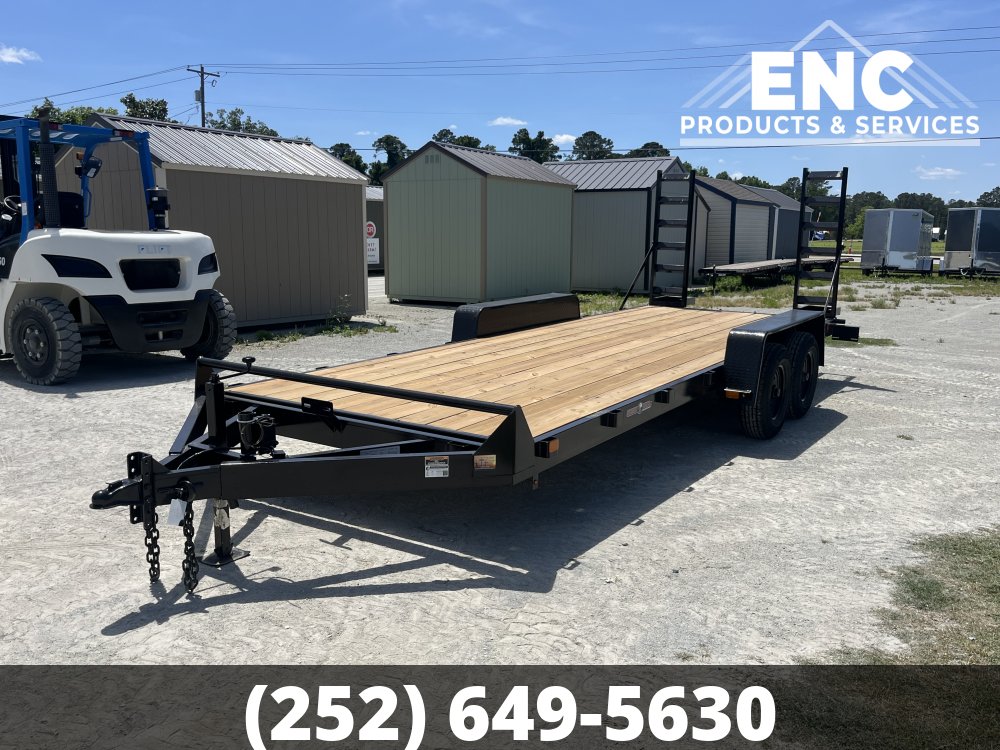 7x20 Currahee Trailers Tilt Deck / Equipment