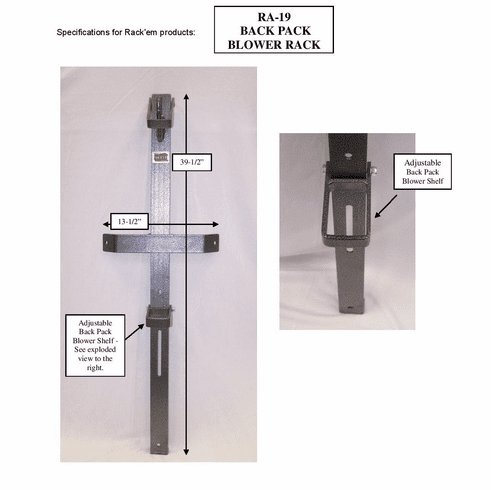 Backpack Blower Rack