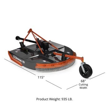 72" Pro Series Rotart Cutter 3 Point