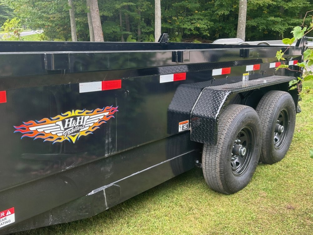 2025 H&H Trailers H8314DBW-B-140 Dump Trailer