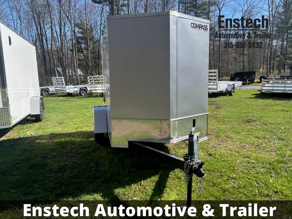 2026 Compass 5X8 Indigo DXL Cargo / Enclosed Trailer