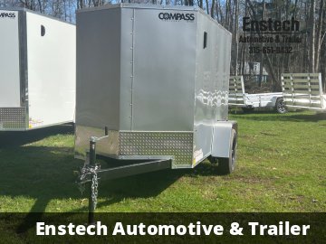 2026 Compass 5X8 Indigo DXL Cargo / Enclosed Trailer