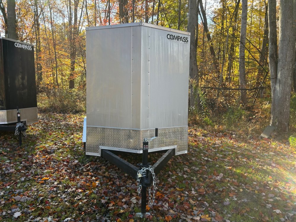 2026 Compass 5X8 Indigo DXL Cargo / Enclosed Trailer