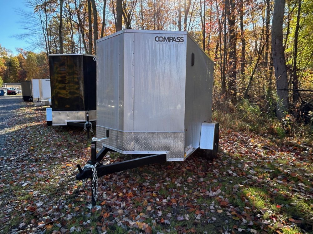 2026 Compass 5X8 Indigo DXL Cargo / Enclosed Trailer