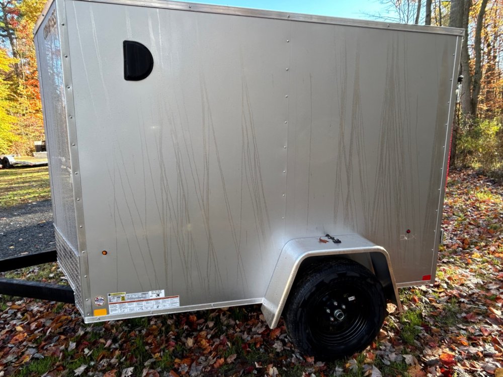 2026 Compass 5X8 Indigo DXL Cargo / Enclosed Trailer
