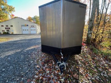 2026 Compass 7 x 12 Indigo DLX Flat Top V-Nose 7K Cargo / Enclosed Trailer