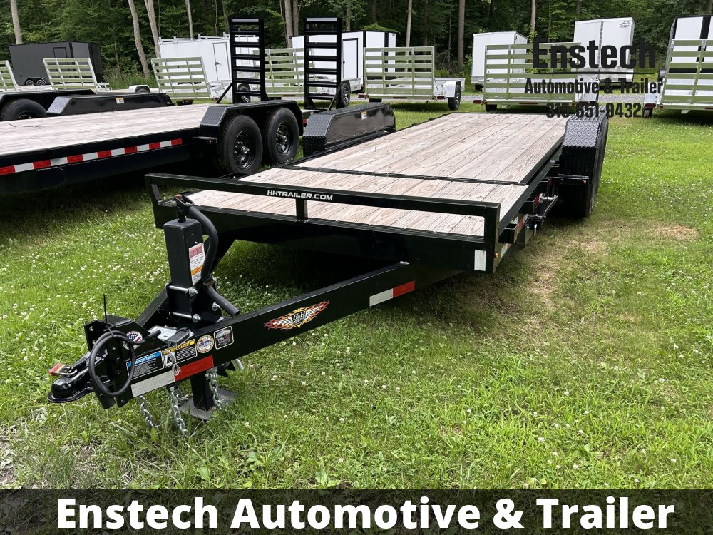 2025 H&H TRAILERS 82" x 16'+4' 14K Gravity Tilt Equipment Trailer