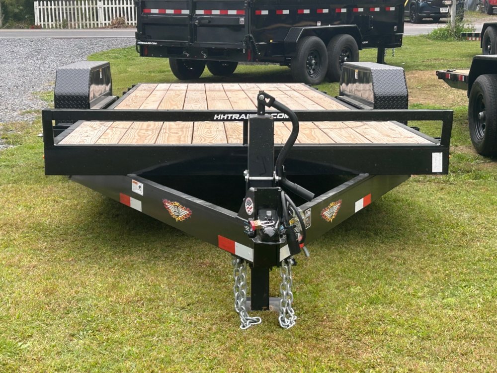 2025 H&H TRAILERS 82" x 16'+4' 14K Gravity Tilt Equipment Trailer