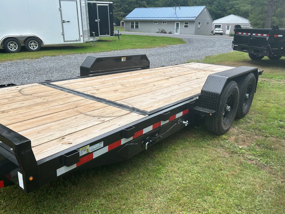 2025 H&H TRAILERS 82" x 16'+4' 14K Gravity Tilt Equipment Trailer