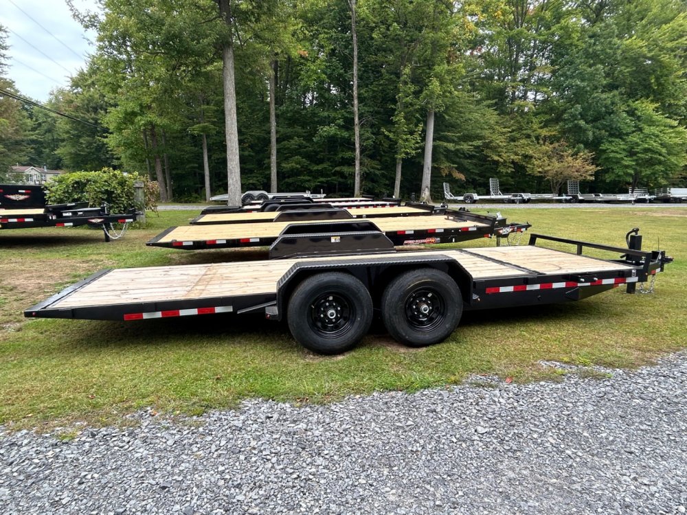 2025 H&H TRAILERS 82" x 16'+4' 14K Gravity Tilt Equipment Trailer
