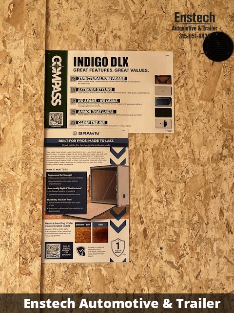 7'x16' Compass Enclosed Cargo