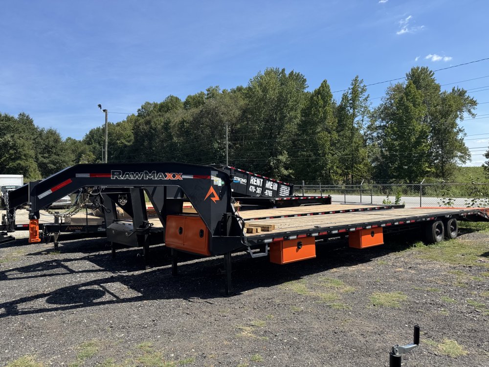 8.5'x40' RawMaxx Flatbed Car Hauler
