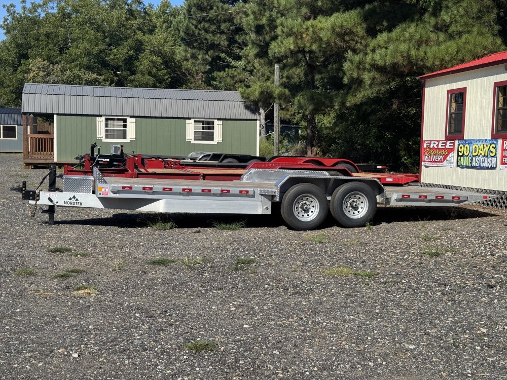 82"x22' Nordtek Flatbed Car Hauler
