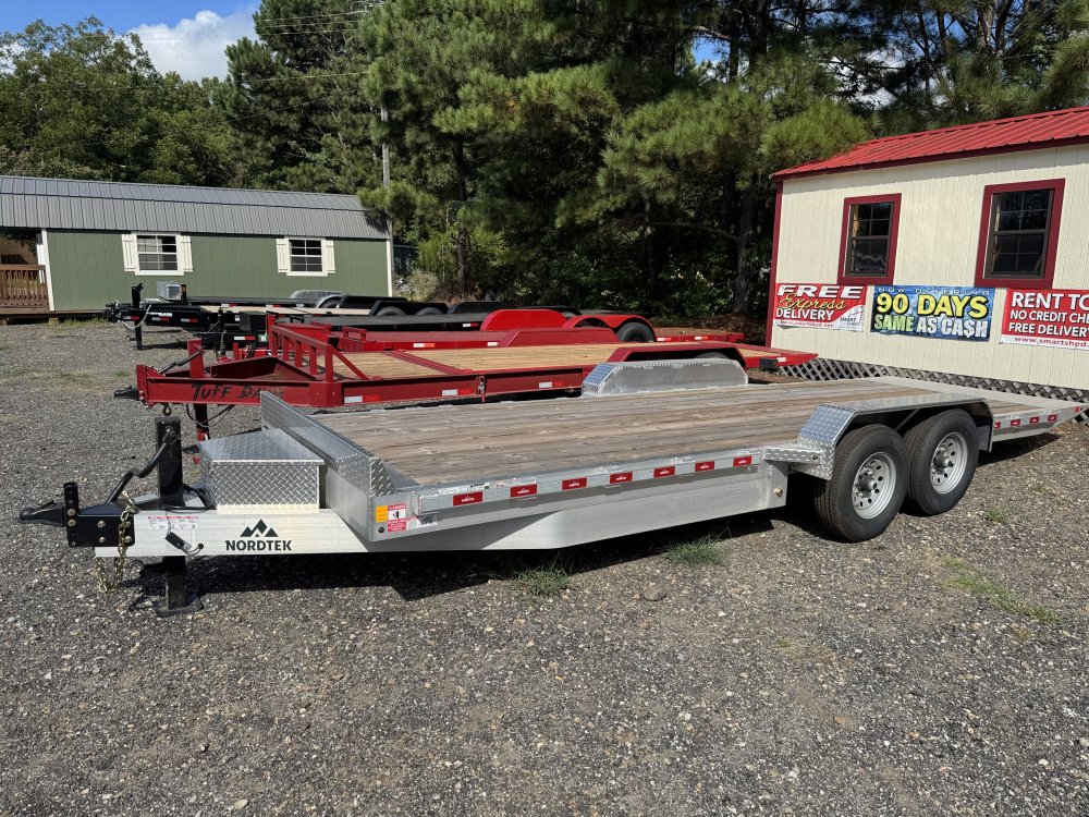 82"x22' Nordtek Flatbed Car Hauler