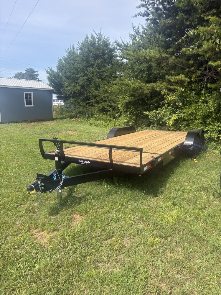 7'x20' Tuff Dawg Flatbed Car Hauler - Greenville
