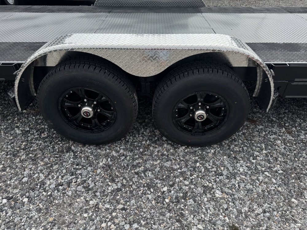 7'x20' TRAX Flatbed Car Hauler