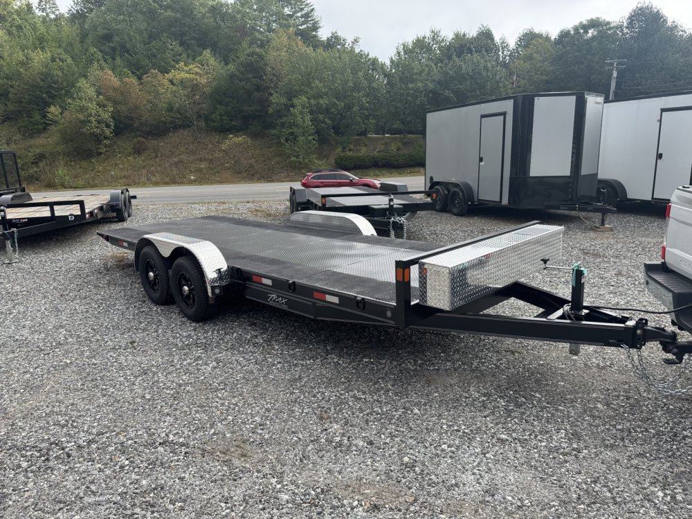 7'x20' TRAX Flatbed Car Hauler