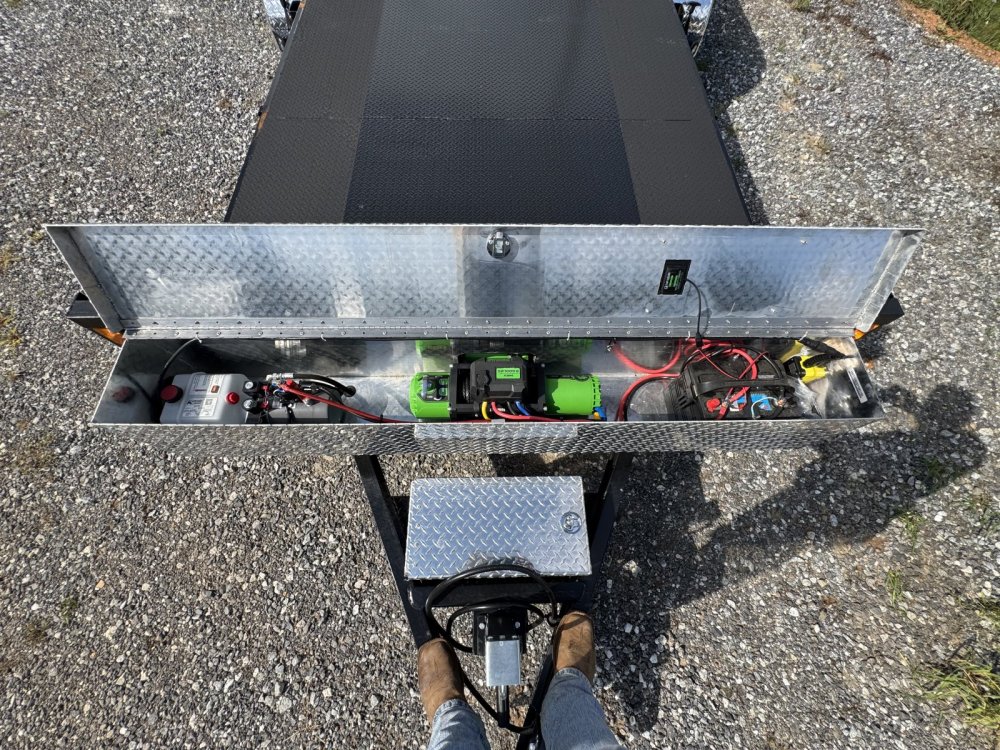 7'x20' TRAX Flatbed Car Hauler