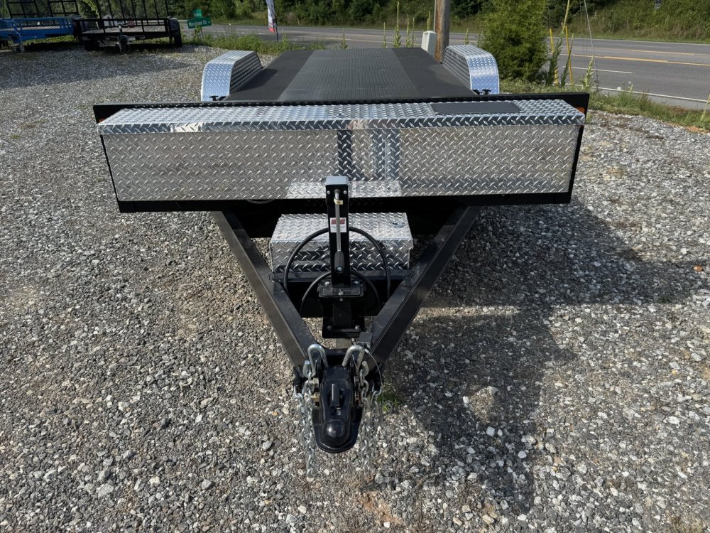 7'x20' TRAX Flatbed Car Hauler